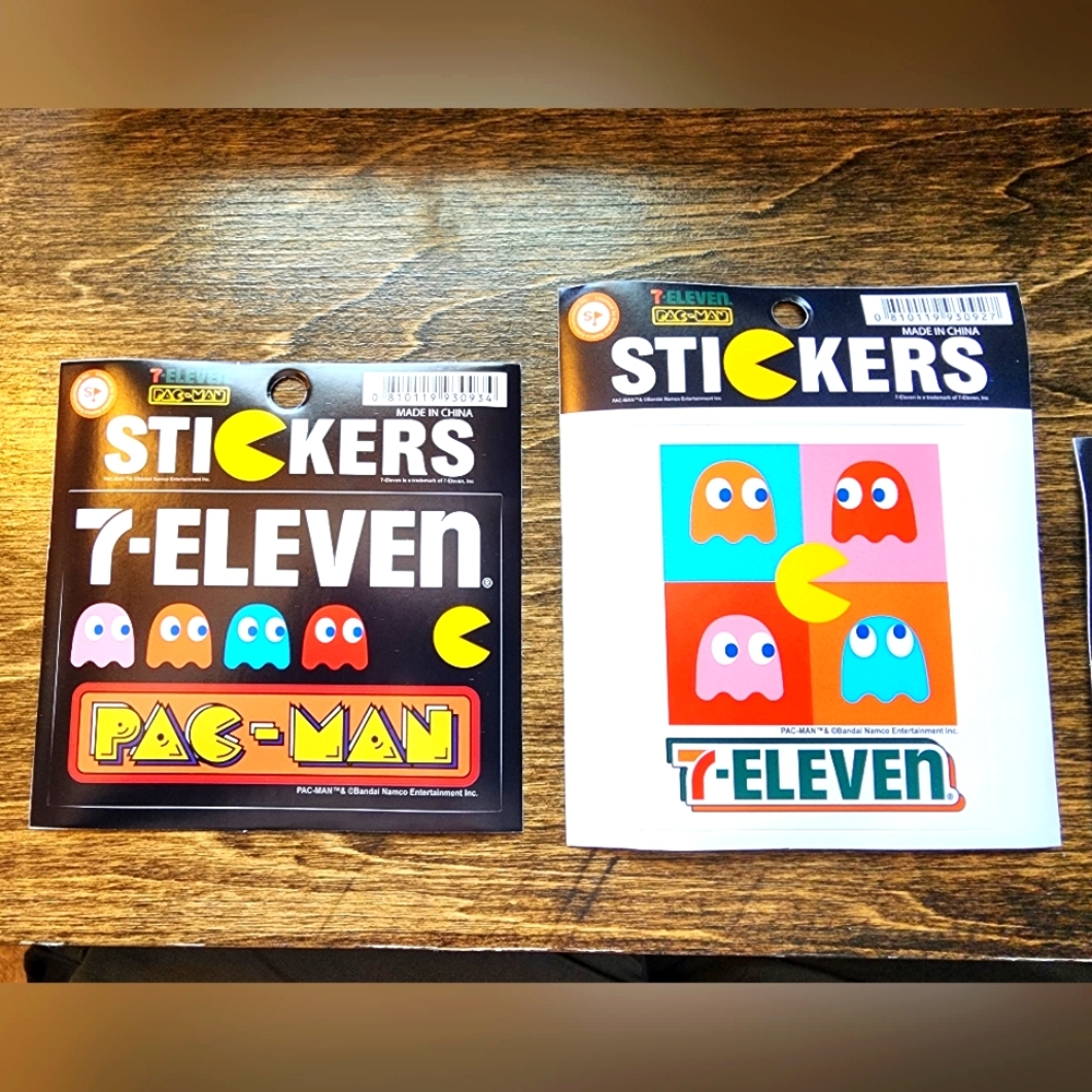 Pac Man Stickers